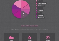 Dribbble Interactive Infographic